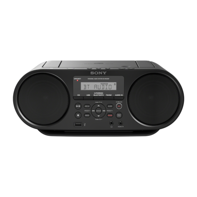 CD Boombox Bluetooth® funkcióval | ZS-RS60BT | Sony Hungary
