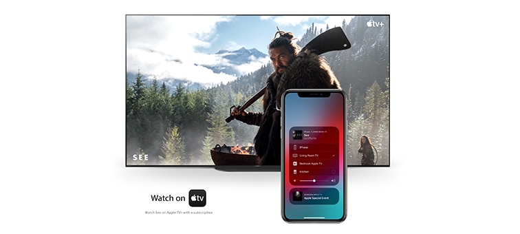 Okostelefonon futó filmet ábrázoló kép