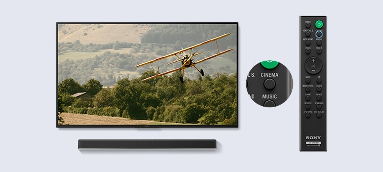 Kép a(z) 2.1 csatornás Dolby Atmos®/DTS:X® különálló hangprojektor beépített mélynyomóval | HT-X8500 termékről