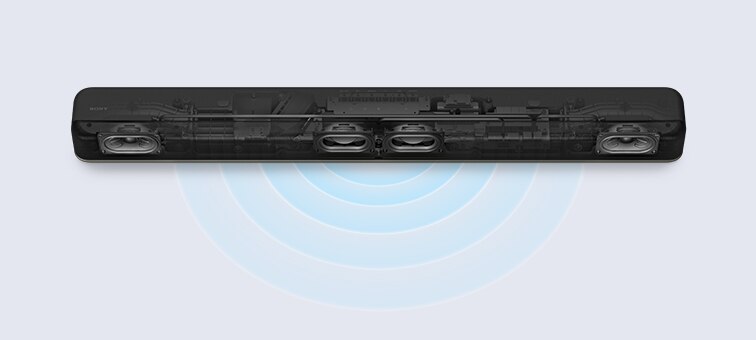 Kép a(z) 2.1 csatornás Dolby Atmos®/DTS:X® különálló hangprojektor beépített mélynyomóval | HT-X8500 termékről